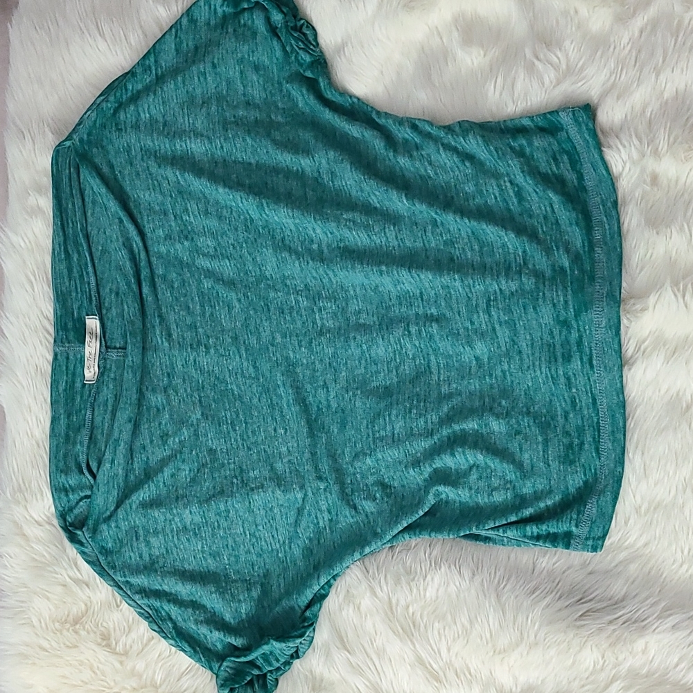 We The Free - Green top. XS